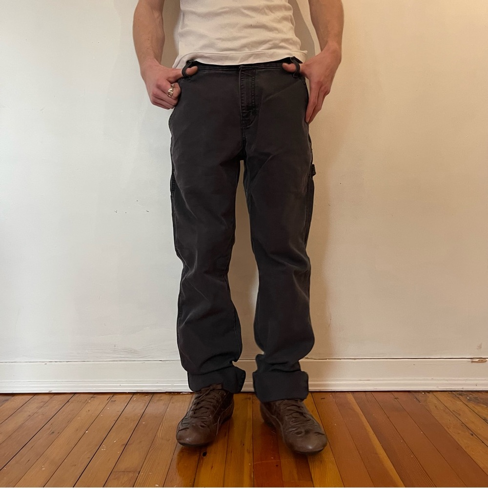 Dickies Black Cargo Work Pants